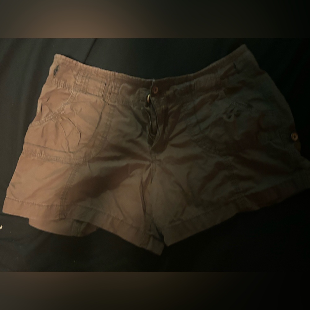 2000s brown shorts